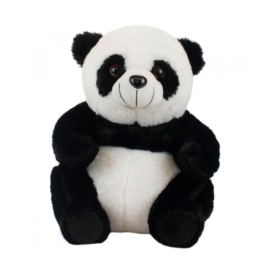 Brinquedo de pelúcia animal de pelúcia urso panda, boneca de