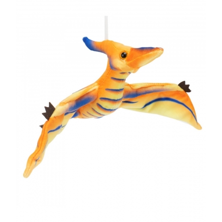 Dinossauro Laranja Pterodï¿½ctilo 41cm - Pelï¿½cia ampliada