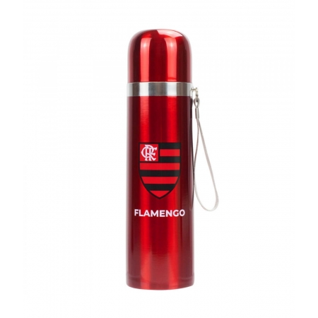 Garrafa TÃ©rmica 500ml - Flamengo ampliada
