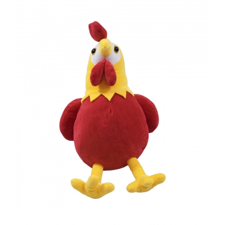 Galo Vermelho 24cm - PelÃºcia ampliada