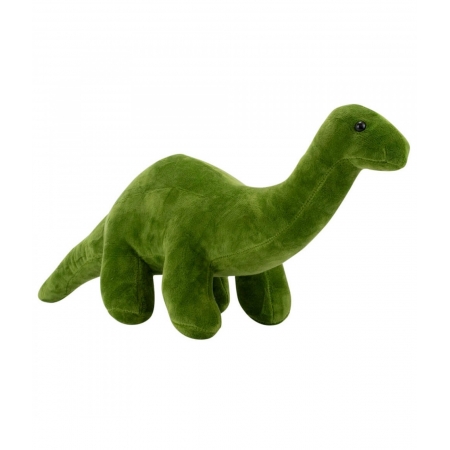 Dinossauro PescoÃ§udo Verde 37cm - PelÃºcia ampliada