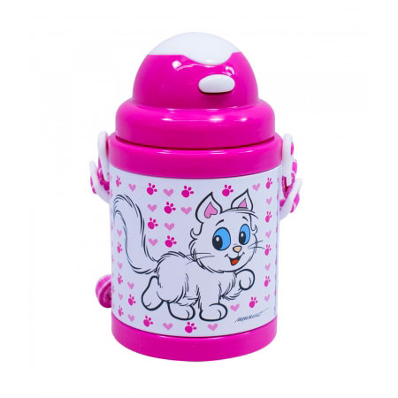 Garrafa Infantil Rosa Mingau 380ml ampliada