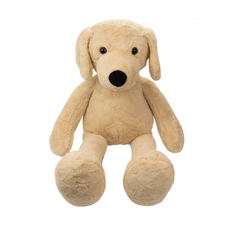 Cachorro Bege 23cm - PelÃºcia ampliada