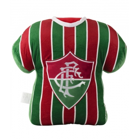 Almofada Camisa time 40x17x45cm - Fluminense ampliada