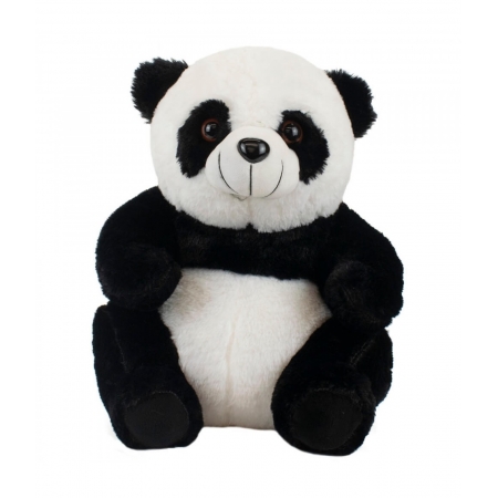 Urso Panda Sentado 20cm - PelÃºcia ampliada