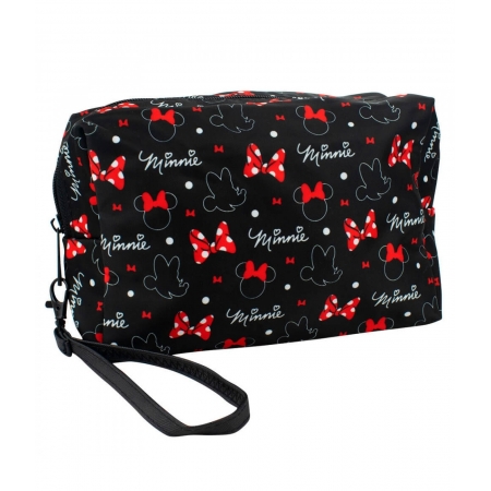 Necessaire Preto Minnie 15x7x21cm - Disney ampliada