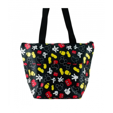 Bolsa TÃ©rmica Lancheira Mickey 22x15x32cm - Disney ampliada