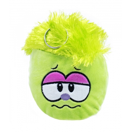 Chaveiro Careta Verde 14cm - PelÃºcia ampliada