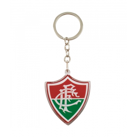 Chaveiro Escudo Time AcrÃ­lico 5cm - Fluminense ampliada