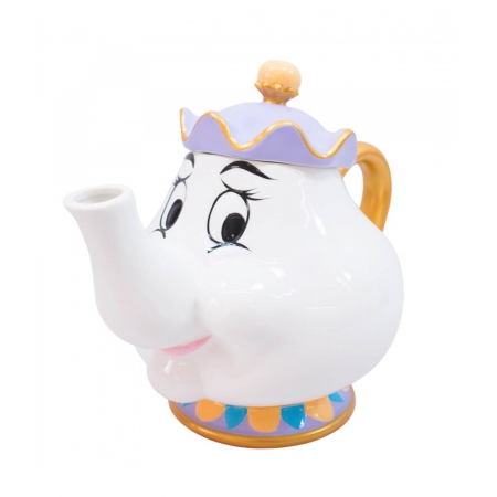 Bule 1000ml Formato Madame Samovar Bela E A Fera - Disney ampliada