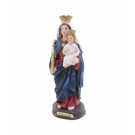 Nossa Senhora Auxiliadora 14cm - Enfeite Resina ampliada