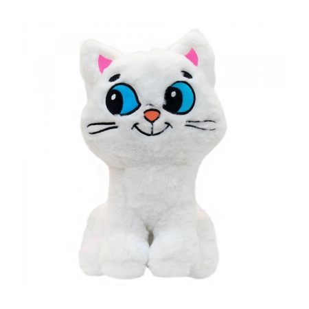 Gato Mingau Sentado De PelÃºcia 30cm - Turma Da MÃ´nica ampliada