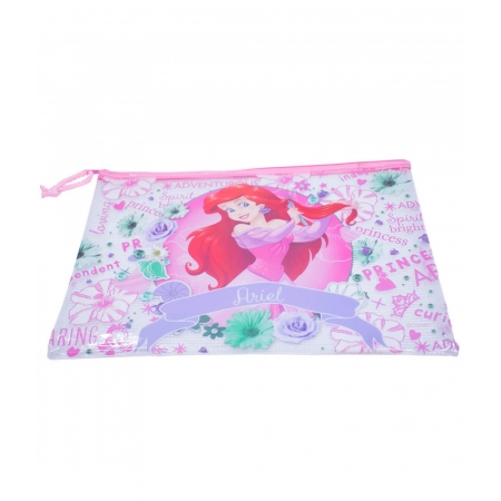 Pasta Necessaire Princesa Ariel De Neve 23X33cm - Disney ampliada