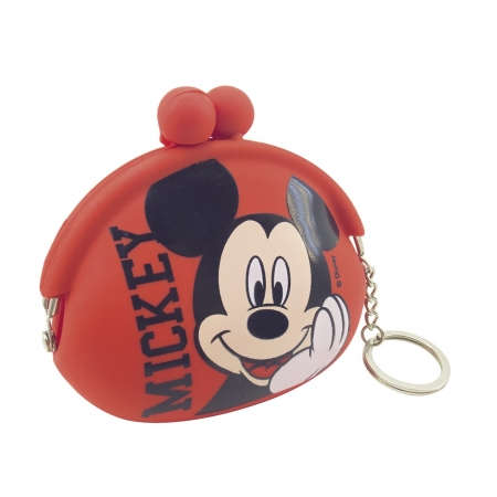 Chaveiro Porta Moeda Silicone Mickey - Disney ampliada