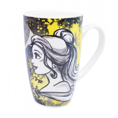 Caneca Porcelana Bela Princesas 400ml - Disney ampliada