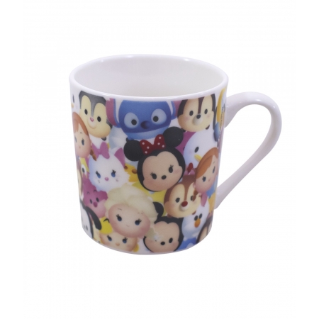 Caneca De Porcelana Mickey & Minnie Tsum Tsum Personagens 250ml - Disney ampliada