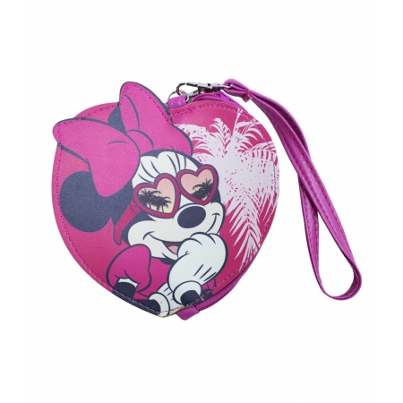 Porta Moeda Minnie CoraÃ§Ã£o - Disney ampliada