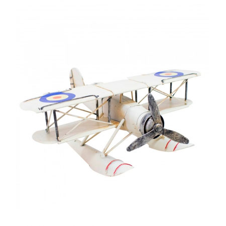 Miniatura Avião Branco ampliada