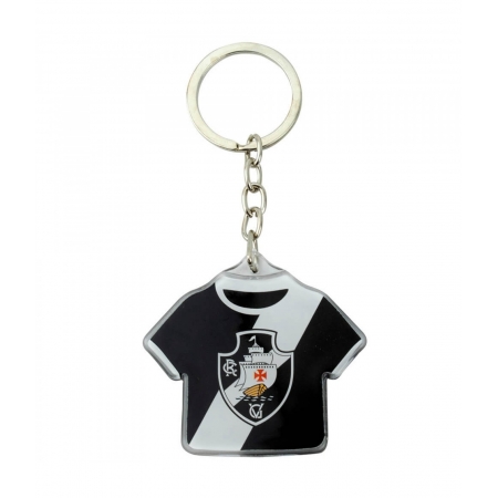 Chaveiro Camisa Futebol 5cm - Vasco ampliada