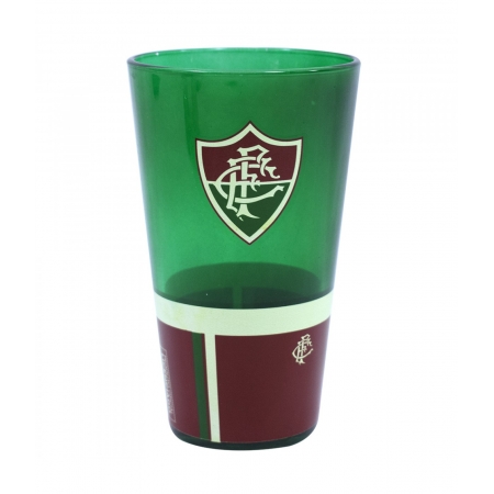 Copo Vidro Grosso 475ml - Fluminense ampliada