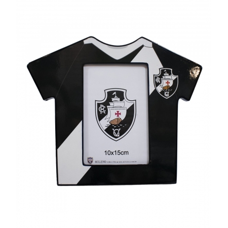 Porta Retrato Camisa Futebol Foto 10X15cm - Vasco ampliada