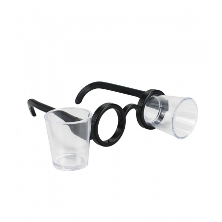 Jg. 2 Copos Shot PlÃ¡stico 25ml ArmaÃ§Ã£o Ãculos ampliada