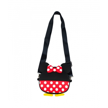 Bolsa Silicone Formato Minnie 13x7x13cm ampliada