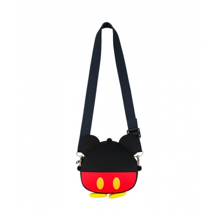 Bolsa Silicone Formato Mickey 13x7x13cm ampliada