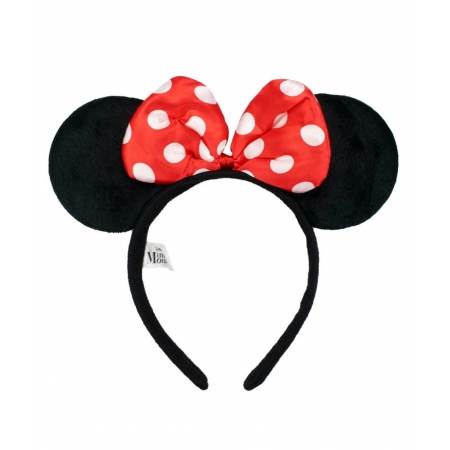 Tiara LaÃ§o Vermelho Orelhas Minnie - Disney ampliada