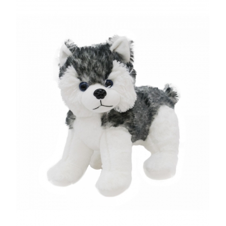 Cachorro Husky Levantado 40cm - PelÃºcia ampliada