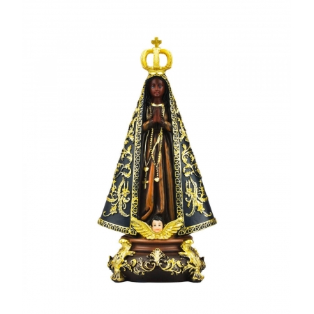 Nossa Senhora Aparecida 30cm - Enfeite Resina ampliada