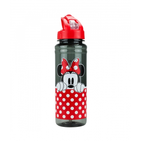 Garrafa Plastico Com Canudo Minnie 700ml - Disney ampliada