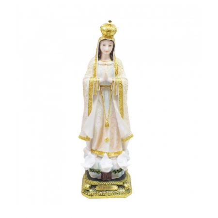 Nossa Senhora De FÃ¡tima 50.5cm - Enfeite Resina ampliada