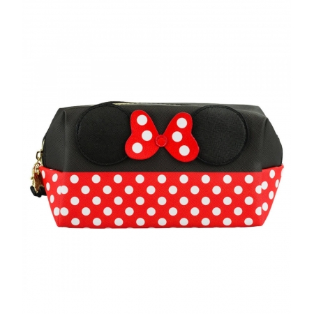 Necessaire Retangular Minnie Assinatura ampliada