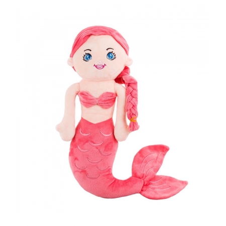 Boneca Sereia Rosa ampliada