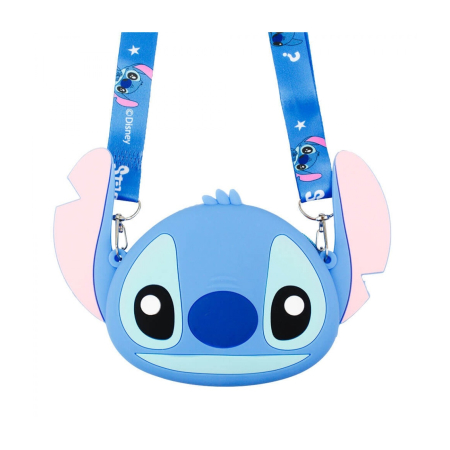 Mini Bolsa Stitch de Silicone ampliada