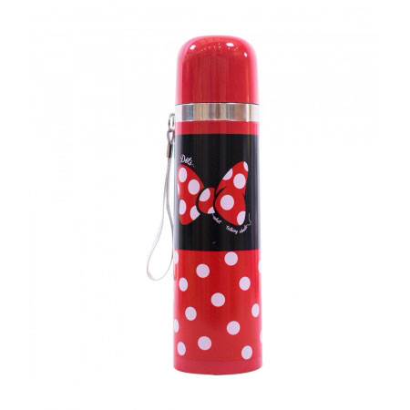 Garrafa Térmica com Tampa 500ml Minnie Disney ampliada