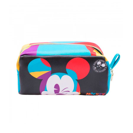 Necessaire Preta Ediï¿½ï¿½o Especial 90 anos Mickey ampliada