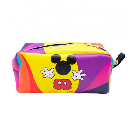 Necessaire Colorida Ediï¿½ï¿½o Especial 90 anos Mickey ampliada