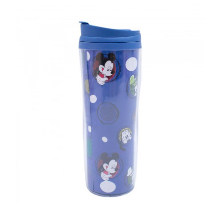 Copo Tï¿½rmico Bolas Mickey e Pateda 450ml Disney ampliada