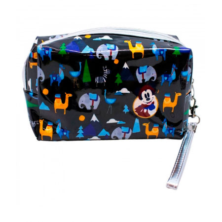 Necessaire Preto Micky e Lhama Disney ampliada