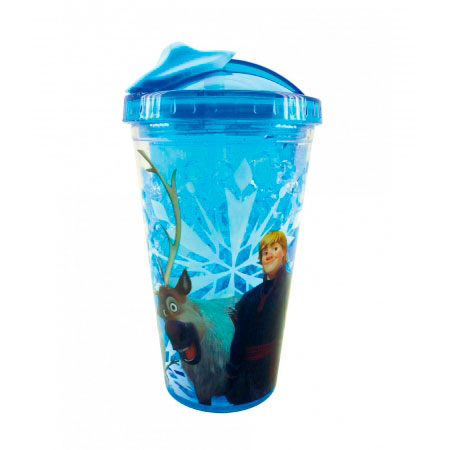 Copo Congelante Azul Frozen famï¿½lia Disney ampliada