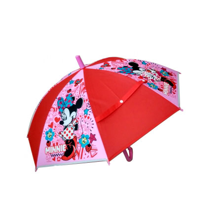 Guarda Chuva  Cor Rosa Minnie Disney ampliada