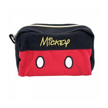 Necessaire Preta e Vermelha Mickey Disney ampliada