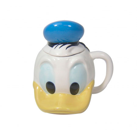 Caneca 3D C/Tampa Donald ampliada