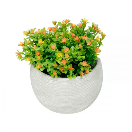 Vaso Parede Concreto Grooved ampliada