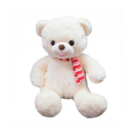 Urso Bede Laço 48cm  ampliada