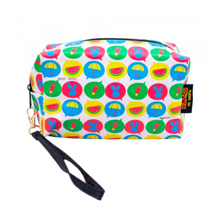 Necessaire Colorido Sï¿½mbolos- Turma Da Mï¿½nica ampliada