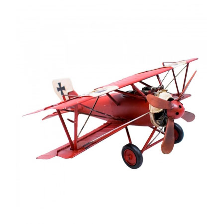 Avião Vermelho De Hélice - Vintage ampliada