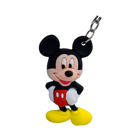 Chaveiro 3D Mickey de borracha ampliada